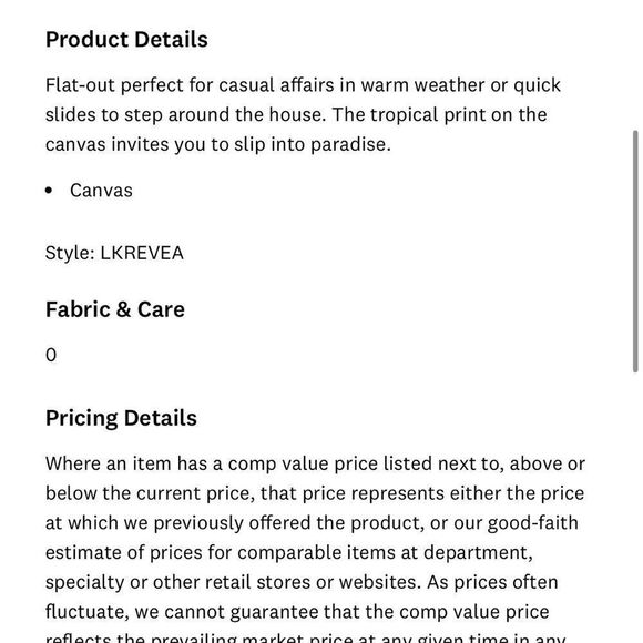 LUCKY BRAND Canvas Toile Slip On Espadrilles - Picture 9 of 9